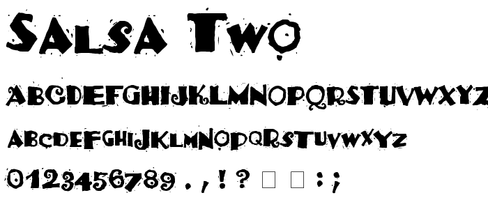 Salsa Two font